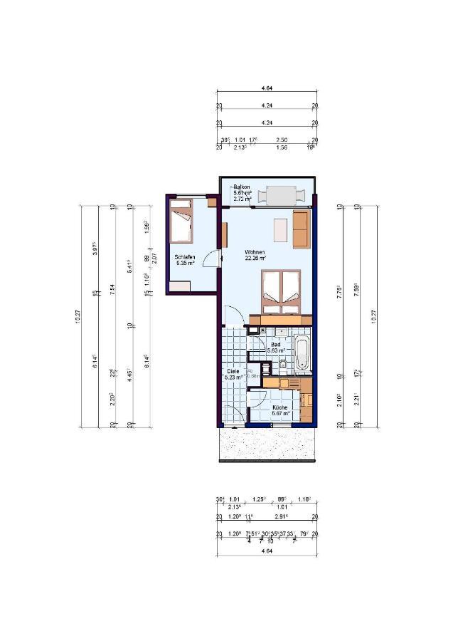 Apartament Haus Weitblick Lia Flensburg Zewnętrze zdjęcie